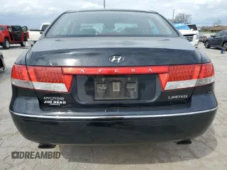 2006 Hyundai Azera SE with VIN KMHFC46F06A131819, listed as a Copart auction lot 51696375 with 126,788 mi miles and Clean Title. Bid and sale history available at DreamBid. Image 6.