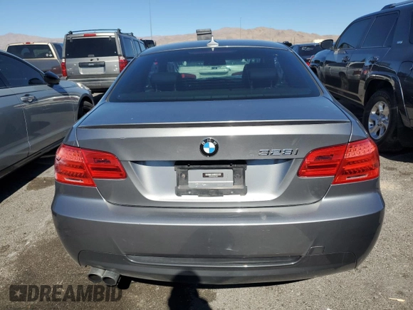 2012 BMW 3 Series 328i with VIN WBAKE5C52CE755802, listed as a Copart auction lot 47130565 with 62,869 mi miles and Salvage Title. Bid and sale history available at carsss.com. Image 6.