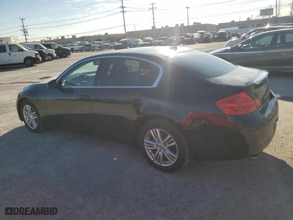 2011 Infiniti G25 Sedan Journey with VIN JN1DV6AP6BM830580, listed as a Copart auction lot 83351364 with 162,984 mi miles and Salvage Title. Bid and sale history available at carsss.com. Image 2.