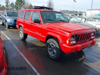 1999 Jeep Cherokee Sport with VIN 1J4FT68S3XL609922, listed as a IAAI auction lot 41718509 with 345,790 mi miles. Bid and sale history available at carsss.com. Image 1.