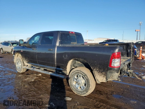 2023 Ram 2500 Tradesman with VIN 3C6UR5CL3PG591495, listed as a Copart auction lot 38936404 with 6,916 mi miles and Salvage Title. Bid and sale history available at carsss.com. Image 2.