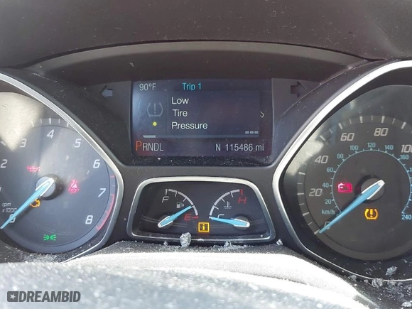 2014 Ford Focus SE with VIN 1FADP3F27EL419580, listed as a IAAI auction lot 41872022 with 115,486 mi miles. Bid and sale history available at carsss.com. Image 7.