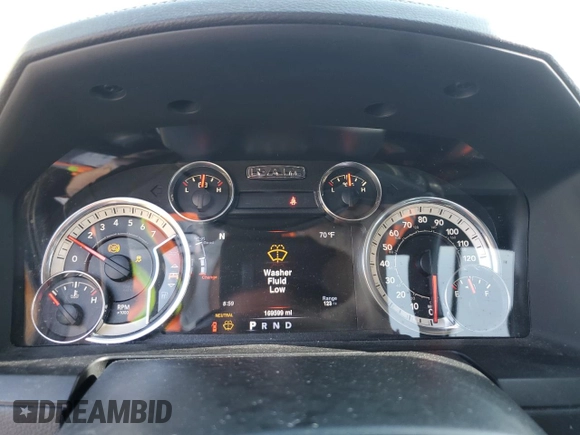 2016 Ram 1500 Sport z VIN 1C6RR7MTXGS343270, wystawiony jako Copart lot #55141715 z przebiegiem 169 599 mil mil oraz Szkoda całkowita • Salvage title. Historia ofert i sprzedaży dostępna na DreamBid. Obrazek 9.