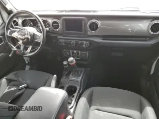2021 Jeep Wrangler Unlimited Sahara с VIN 1C4HJXEG3MW619175, выставлен на аукционе Copart как лот 49053575 с пробегом 61 333 миль миль и Списание • Salvage title. История ставок и продаж доступна на DreamBid. Изображение 8.
