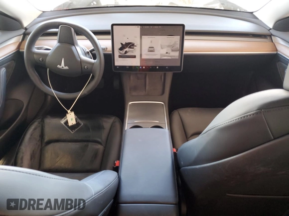 2023 Tesla Model 3 with VIN 5YJ3E1EA3PF515480, listed as a Copart auction lot 47342385 with 15,309 mi miles and Non Repairable. Bid and sale history available at DreamBid. Image 8.