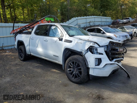 2021 GMC Sierra 1500 with VIN 3GTP9GEK2MG475450, listed as a Copart auction lot 72528644 with Not Provided miles and Non Repairable. Bid and sale history available at DreamBid. Image 4.