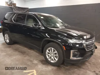 2023 Chevrolet Traverse LS with VIN 1GNERFKW7PJ280480, listed as a IAAI auction lot 41468468 with 16,308 mi miles. Bid and sale history available at carsss.com. Image 1.