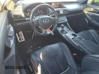 2017 Lexus RC F F z VIN JTHHP5BC2H5006561, wystawiony jako Copart lot #86981344 z przebiegiem 40 121 mil mil oraz Szkoda całkowita • Salvage title. Historia ofert i sprzedaży dostępna na DreamBid. Obrazek 8.