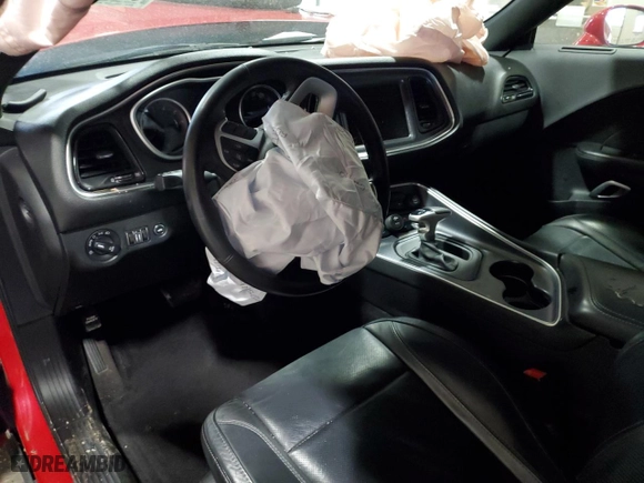 2016 Dodge Challenger SXT Plus with VIN 2C3CDZAG1GH290504, listed as a Copart auction lot 82696854 with 90,216 mi miles and Salvage Title. Bid and sale history available at carsss.com. Image 8.