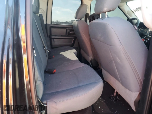 2018 Ram 1500 Express with VIN 1C6RR7FG7JS332105, listed as a Copart auction lot 83868994 with 94,747 mi miles and Salvage Title. Bid and sale history available at carsss.com. Image 10.