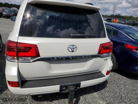 2019 Toyota Land Cruiser with VIN JTMCY7AJXK4075015, listed as a Copart auction lot 74294004 with 58,238 mi miles and Salvage Title. Bid and sale history available at carsss.com. Image 6.
