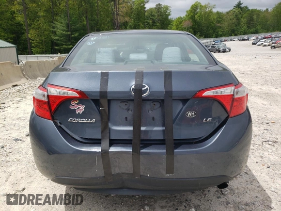 2016 Toyota Corolla L with VIN 2T1BURHE6GC683792, listed as a Copart auction lot 57605335 with 224,540 mi miles and Salvage title. Bid and sale history available at DreamBid. Image 6.