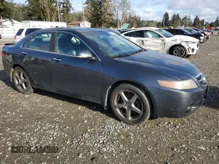 2004 Acura TSX with VIN JH4CL968X4C045374, listed as a Copart auction lot 50431295 with 0 mi miles and Salvage Title. Bid and sale history available at carsss.com. Image 4.