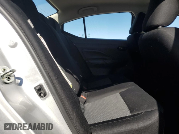 2024 Nissan Versa S with VIN 3N1CN8DV7RL875548, listed as a Copart auction lot 49424065 with 10,154 mi miles and Salvage Title. Bid and sale history available at DreamBid. Image 10.