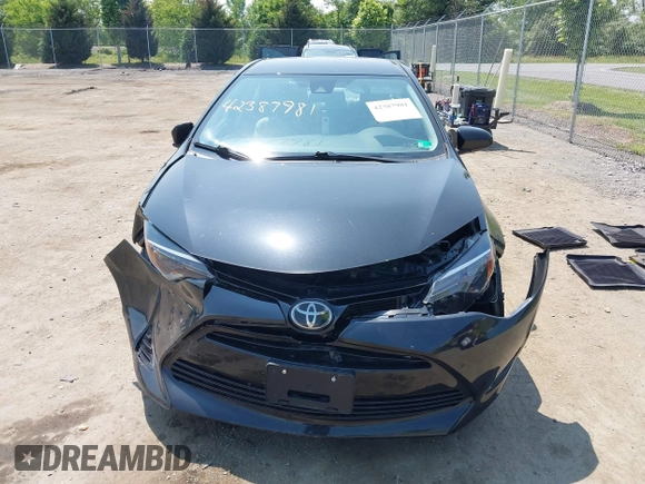 2018 Toyota Corolla L with VIN 2T1BURHE6JC041032, listed as a IAAI auction lot 42387981 with 48,094 mi miles and . Bid and sale history available at DreamBid. Image 12.