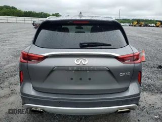 2019 Infiniti QX50 Essential with VIN 3PCAJ5M37KF107957, listed as a Copart auction lot 58545645 with 130,535 mi miles and Salvage title. Bid and sale history available at DreamBid. Image 6.