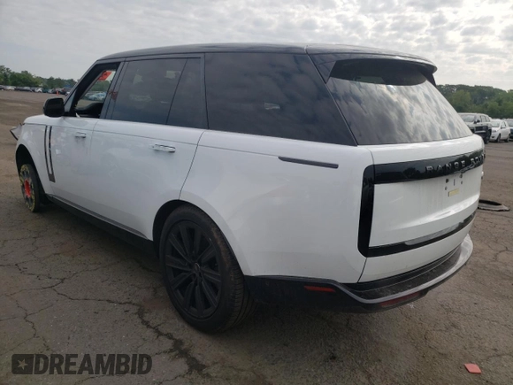 2023 Land Rover Range Rover SE with VIN SALKPBFU4PA075307, listed as a Copart auction lot 59936715 with 11,372 mi miles and Salvage title. Bid and sale history available at DreamBid. Image 2.