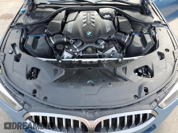 2019 BMW 8 Series M850i xDrive with VIN WBABC4C54KBU95807, listed as a Copart auction lot 45245555 with 33,201 mi miles and Salvage Title. Bid and sale history available at carsss.com. Image 11.