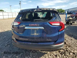 2022 GMC Terrain SLE with VIN 3GKALTEV6NL205807, listed as a Copart auction lot 65116945 with 24,944 mi miles and Salvage title. Bid and sale history available at DreamBid. Image 6.