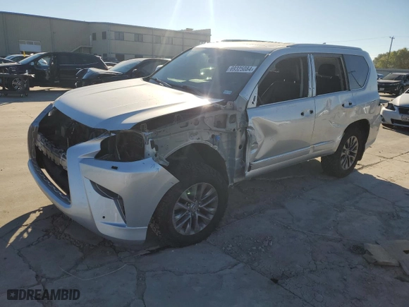 2018 Lexus GX with VIN JTJJM7FX2J5201714, listed as a Copart auction lot 69325084 with 55,670 mi miles and Salvage Title. Bid and sale history available at carsss.com. Image 1.