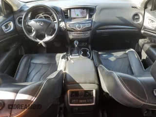 2017 Infiniti QX60 with VIN 5N1DL0MN0HC516671, listed as a Copart auction lot 52248225 with 91,012 mi miles and Salvage Title. Bid and sale history available at carsss.com. Image 8.