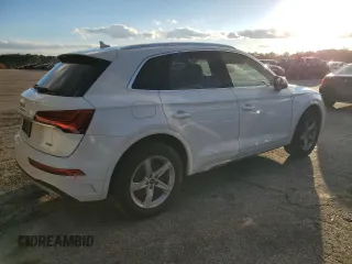 2022 Audi Q5 Premium with VIN WA1ABAFY5N2091340, listed as a Copart auction lot 81813484 with 29,658 mi miles and Salvage title. Bid and sale history available at DreamBid. Image 3.