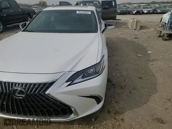 2022 Lexus ES 250 with VIN 58AD11D13NU009190, listed as a Copart auction lot 78155354 with 13,565 mi miles and Salvage title. Bid and sale history available at DreamBid. Image 11.