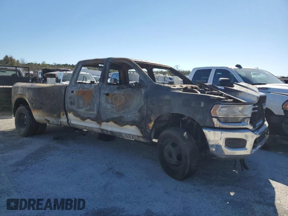 2021 Ram 3500 Tradesman with VIN 3C63RRGL7MG528005, listed as a Copart auction lot 75742574 with 0 mi miles and Salvage Title. Bid and sale history available at carsss.com. Image 4.