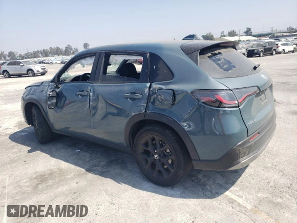 2024 Honda HR-V Sport with VIN 3CZRZ1H52RM732105, listed as a Copart auction lot 57705054 with 15,700 mi miles and Salvage title. Bid and sale history available at DreamBid. Image 2.