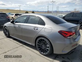 2020 Mercedes-Benz A 35 AMG z VIN W1K3G5BB1LJ233443, wystawiony jako Copart lot #50168705 z przebiegiem 57 564 mil mil oraz Tytuł czysty. Historia ofert i sprzedaży dostępna na DreamBid. Obrazek 2.