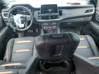 2023 GMC Yukon XL AT4 with VIN 1GKS2HKL8PR442320, listed as a Copart auction lot 73411524 with 20,984 mi miles and Salvage Title. Bid and sale history available at carsss.com. Image 8.