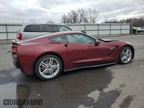 2016 Chevrolet Corvette 1LT with VIN 1G1YA2D78G5116815, listed as a Copart auction lot 47395335 with 18,278 mi miles and Salvage Title. Bid and sale history available at carsss.com. Image 3.