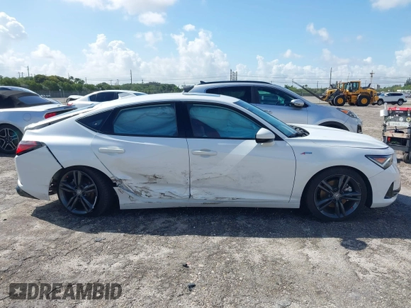 2024 Acura Integra w/A-Spec Package with VIN 19UDE4H32RA025760, listed as a IAAI auction lot 41923473 with 6,448 mi miles and . Bid and sale history available at DreamBid. Image 13.