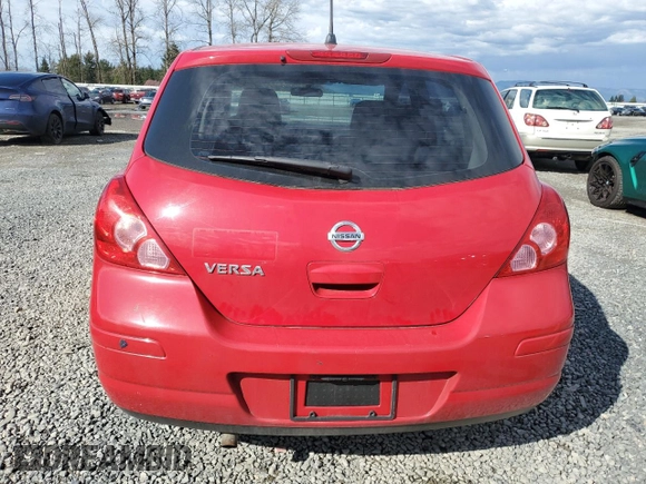 2008 Nissan Versa 1.8 S with VIN 3N1BC13E28L378254, listed as a Copart auction lot 50840685 with 140,571 mi miles and Salvage Title. Bid and sale history available at carsss.com. Image 6.
