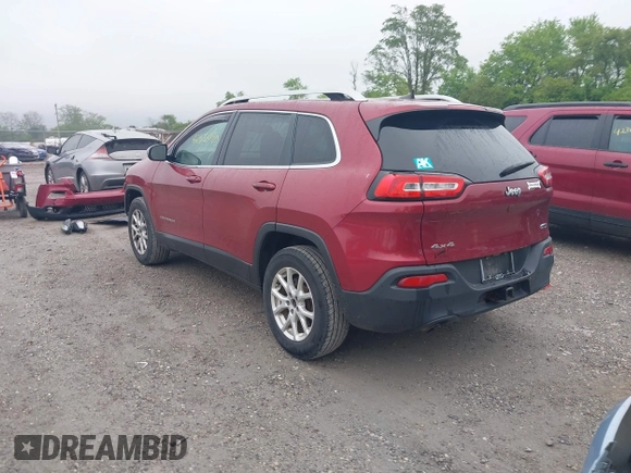 2016 Jeep Cherokee Latitude z VIN 1C4PJMCB4GW206011, wystawiony jako IAAI lot #42354190 z przebiegiem 123 474 mil mil oraz . Historia ofert i sprzedaży dostępna na DreamBid. Obrazek 3.