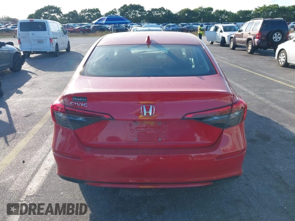 2022 Honda Civic Sedan LX with VIN 2HGFE2F23NH526160, listed as a IAAI auction lot 41531889 with 19,641 mi miles. Bid and sale history available at carsss.com. Image 16.
