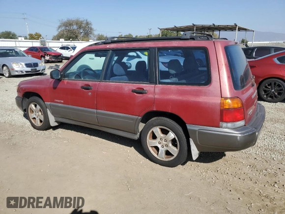 1998 Subaru Forester S with VIN JF1SF6551WH779052, listed as a Copart auction lot 46175255 with 286,469 mi miles and Clean Title. Bid and sale history available at carsss.com. Image 2.