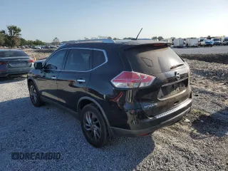 2016 Nissan Rogue S with VIN KNMAT2MT0GP678681, listed as a Copart auction lot 54616405 with 156,895 mi miles and Salvage Title. Bid and sale history available at carsss.com. Image 2.