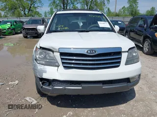 2009 Kia Borrego EX with VIN KNDJH741995016237, listed as a IAAI auction lot 42140573 with 161,269 mi miles. Bid and sale history available at carsss.com. Image 6.
