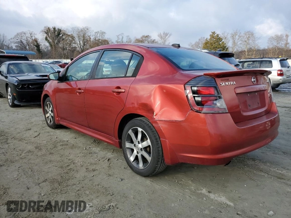 2011 Nissan Sentra SL with VIN 3N1AB6AP2BL728019, listed as a Copart auction lot 42009235 with 222,224 mi miles and Salvage Title. Bid and sale history available at DreamBid. Image 2.