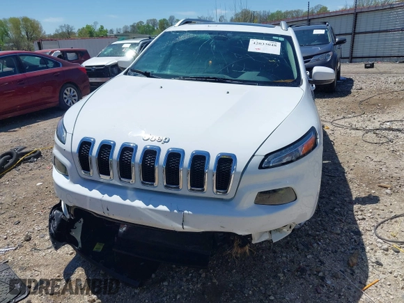 2014 Jeep Cherokee Limited with VIN 1C4PJLDS9EW163565, listed as a IAAI auction lot 42033048 with 183,048 mi miles. Bid and sale history available at carsss.com. Image 12.