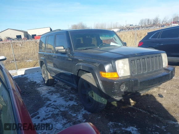 2007 Jeep Commander Sport z VIN 1J8HG48K37C647814, wystawiony jako IAAI lot #41428248 z przebiegiem 224 137 mil mil oraz . Historia ofert i sprzedaży dostępna na DreamBid. Obrazek 1.