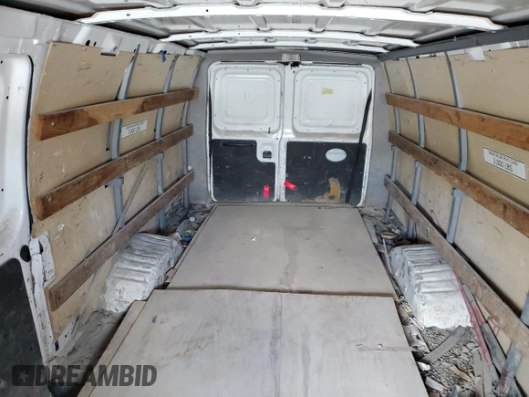 2011 Ford Econoline Cargo Commercial with VIN 1FTNS2EW6BDA71613, listed as a Copart auction lot 55014745 with 169,893 mi miles and Clean Title. Bid and sale history available at DreamBid. Image 10.
