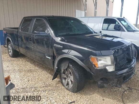 2012 Ford F-150 XL with VIN 1FTFW1ET9CFB59456, listed as a Copart auction lot 41521305 with 196,170 mi miles and Salvage Title. Bid and sale history available at carsss.com. Image 4.