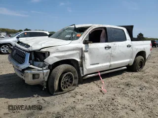 2021 Toyota Tundra SR5 with VIN 5TFDY5F1XMX026464, listed as a Copart auction lot 51459425 with 87,385 mi miles and Salvage title. Bid and sale history available at DreamBid. Image 1.