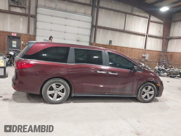 2020 Honda Odyssey EX-L with VIN 5FNRL6H76LB050622, listed as a IAAI auction lot 41886746 with 75,597 mi miles. Bid and sale history available at carsss.com. Image 13.