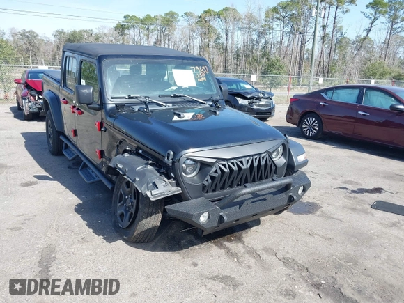 2022 Jeep Gladiator Texas Trail with VIN 1C6HJTAGXNL101704, listed as a IAAI auction lot 41590378 with 29,299 mi miles and . Bid and sale history available at DreamBid. Image 1.