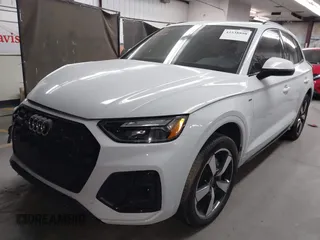 2023 Audi Q5 S line Premium Plus with VIN WA1EAAFYXP2061578, listed as a IAAI auction lot 42338898 with 20,190 mi miles and . Bid and sale history available at DreamBid. Image 2.