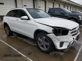 2020 Mercedes-Benz GLC 300 with VIN WDC0G8EB5LF694586, listed as a Copart auction lot 56115425 with 49,309 mi miles and Salvage title. Bid and sale history available at DreamBid. Image 4.