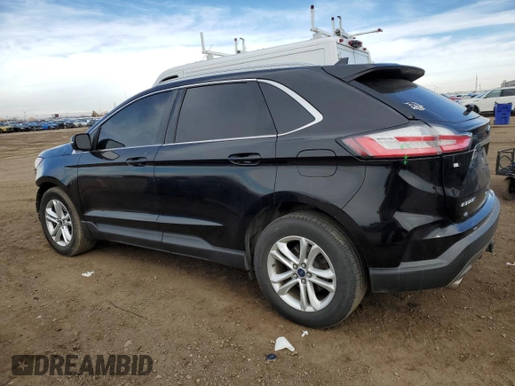 2019 Ford Edge SEL with VIN 2FMPK4J98KBC38754, listed as a Copart auction lot 48116955 with 76,369 mi miles and Salvage Title. Bid and sale history available at carsss.com. Image 2.